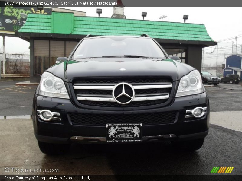 Capri Blue Metallic / Macadamia 2007 Mercedes-Benz GL 450