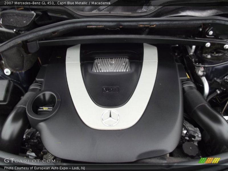 Capri Blue Metallic / Macadamia 2007 Mercedes-Benz GL 450
