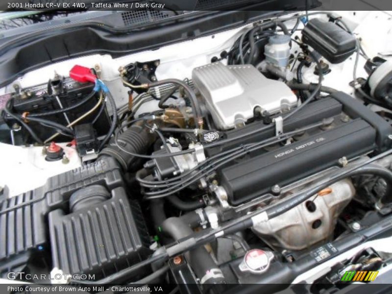 Taffeta White / Dark Gray 2001 Honda CR-V EX 4WD