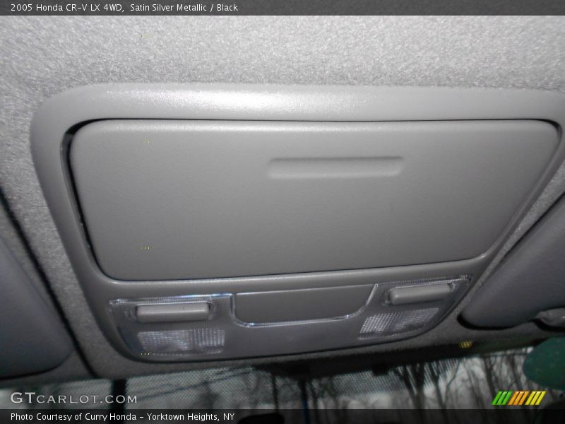 Satin Silver Metallic / Black 2005 Honda CR-V LX 4WD