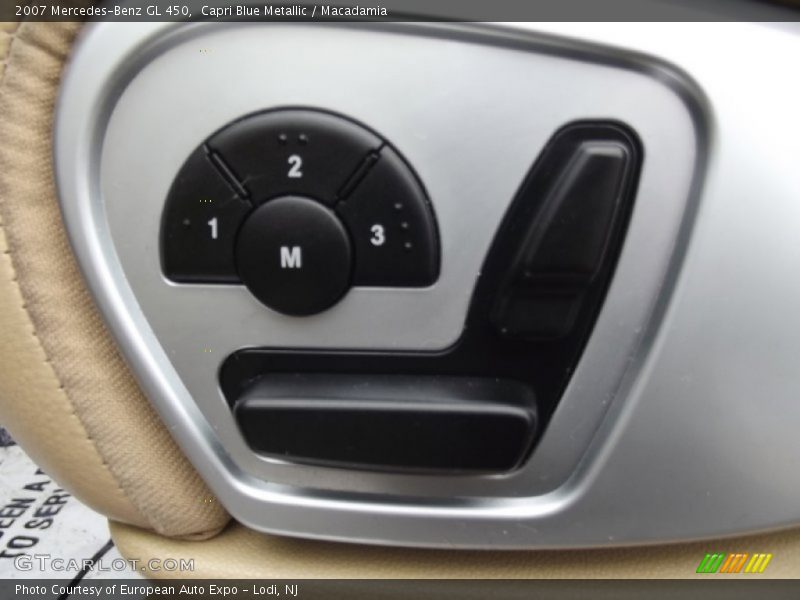 Capri Blue Metallic / Macadamia 2007 Mercedes-Benz GL 450