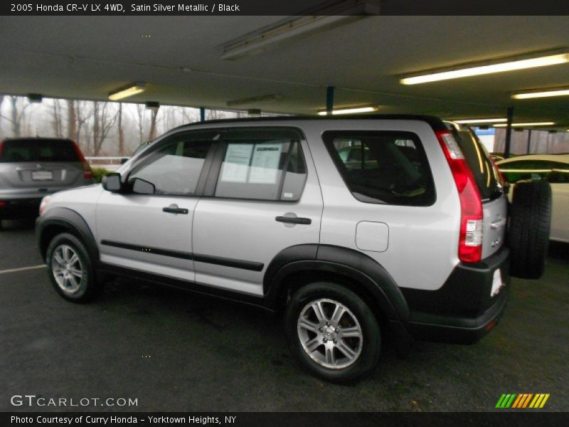 Satin Silver Metallic / Black 2005 Honda CR-V LX 4WD