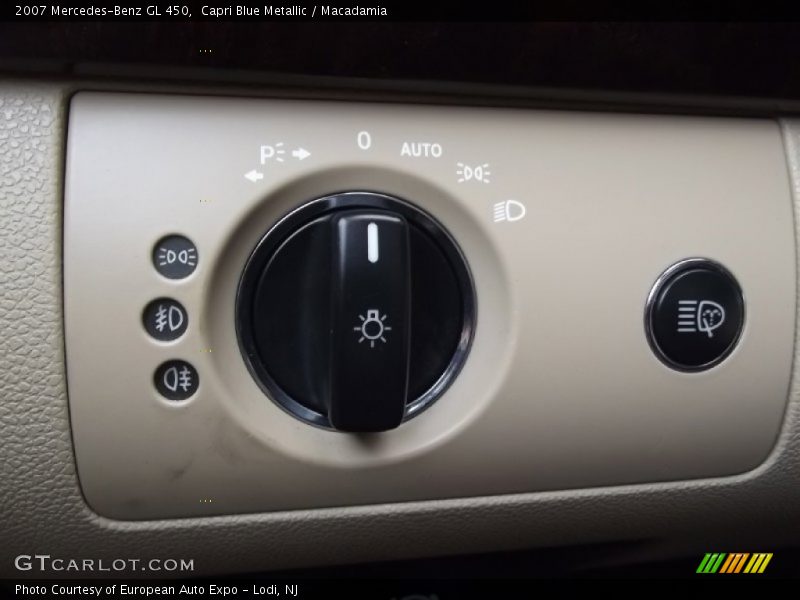 Capri Blue Metallic / Macadamia 2007 Mercedes-Benz GL 450