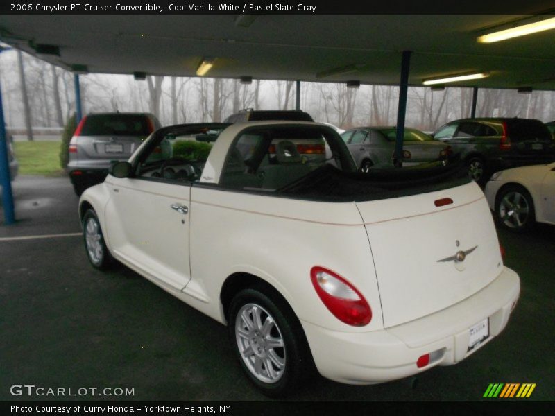Cool Vanilla White / Pastel Slate Gray 2006 Chrysler PT Cruiser Convertible
