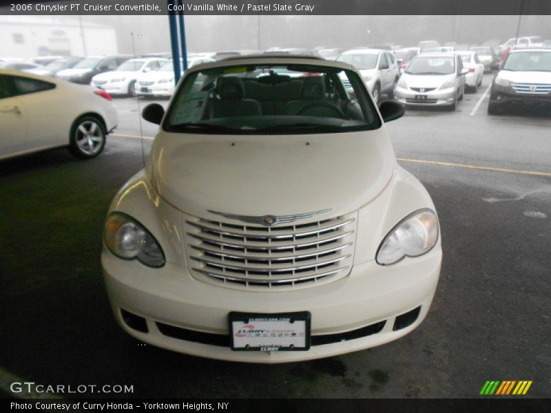 Cool Vanilla White / Pastel Slate Gray 2006 Chrysler PT Cruiser Convertible