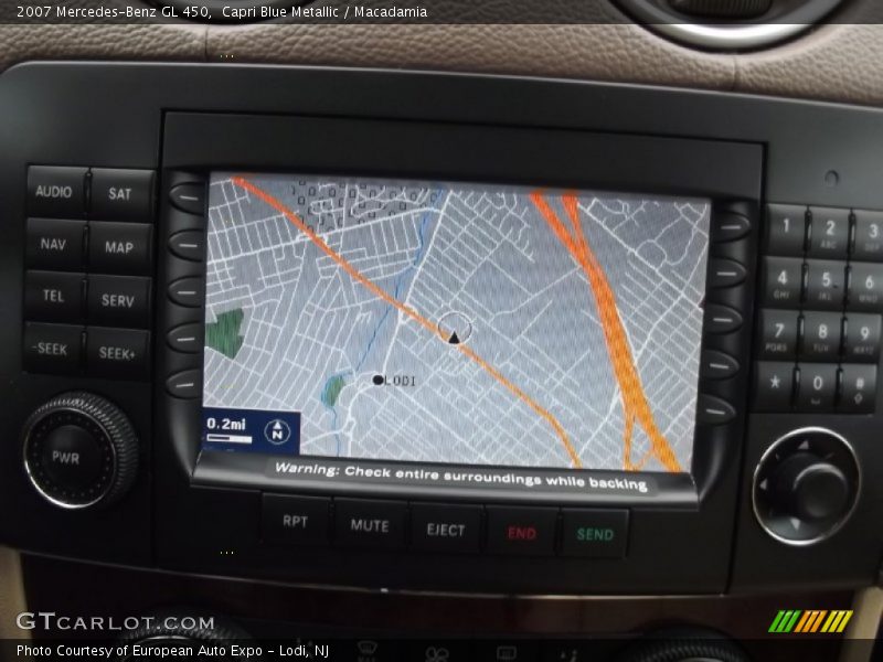 Capri Blue Metallic / Macadamia 2007 Mercedes-Benz GL 450