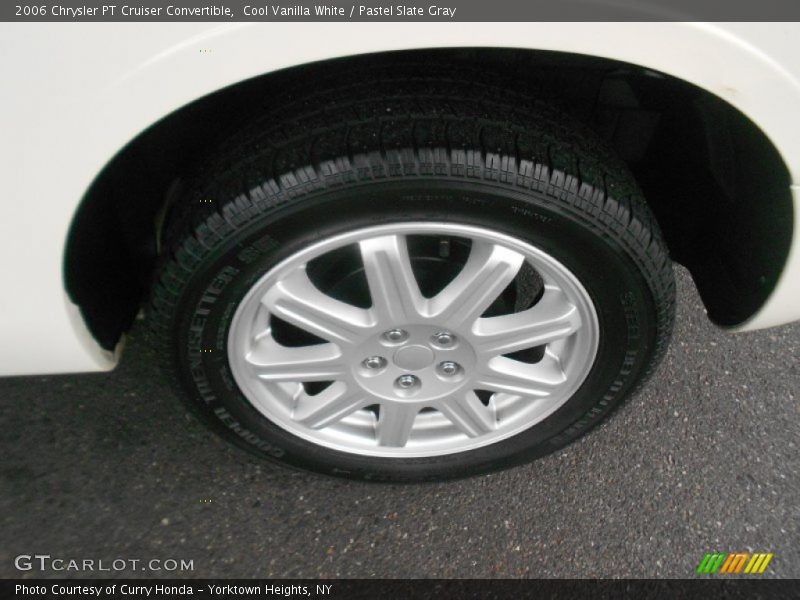 Cool Vanilla White / Pastel Slate Gray 2006 Chrysler PT Cruiser Convertible