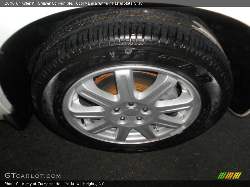 Cool Vanilla White / Pastel Slate Gray 2006 Chrysler PT Cruiser Convertible