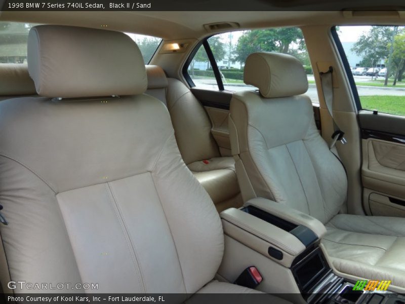 Black II / Sand 1998 BMW 7 Series 740iL Sedan