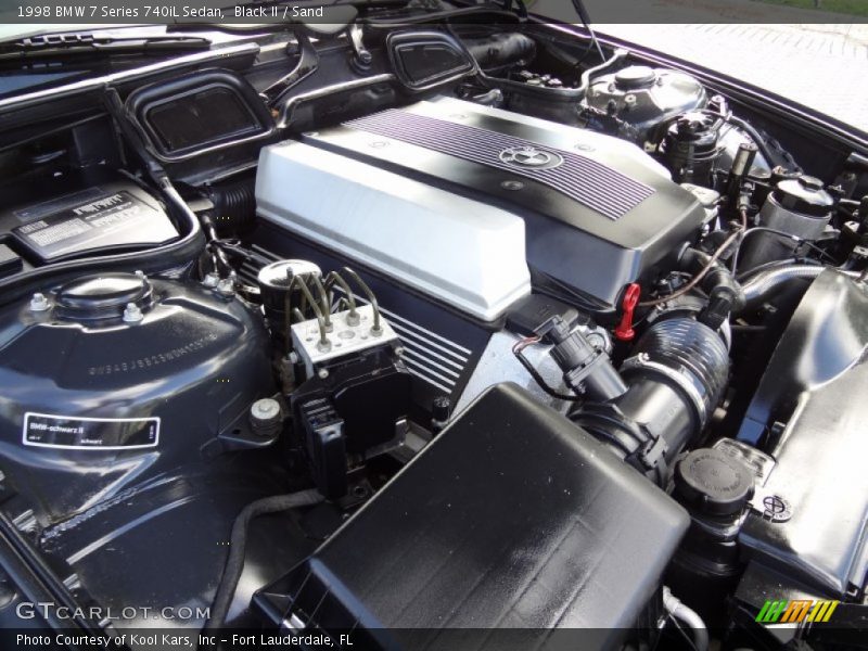  1998 7 Series 740iL Sedan Engine - 4.4 Liter DOHC 32-Valve V8