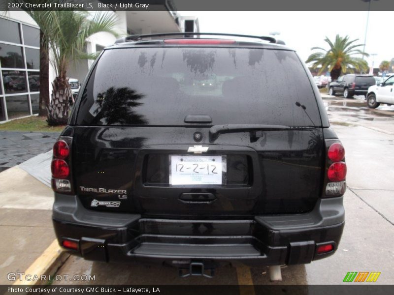 Black / Light Gray 2007 Chevrolet TrailBlazer LS