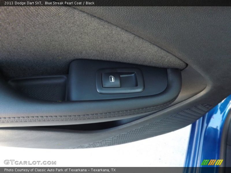 Blue Streak Pearl Coat / Black 2013 Dodge Dart SXT