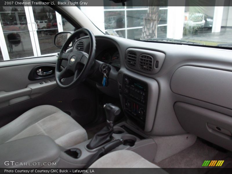 Black / Light Gray 2007 Chevrolet TrailBlazer LS