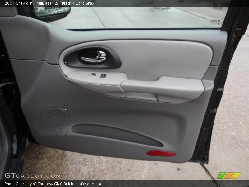 Black / Light Gray 2007 Chevrolet TrailBlazer LS
