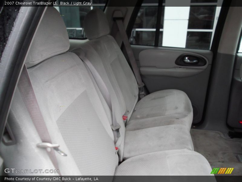 Black / Light Gray 2007 Chevrolet TrailBlazer LS