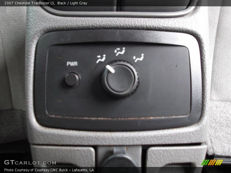 Black / Light Gray 2007 Chevrolet TrailBlazer LS