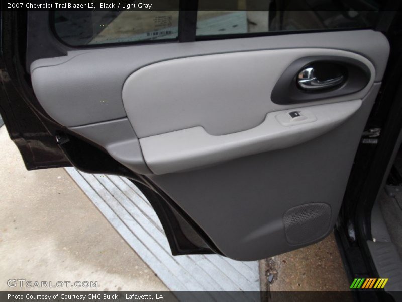 Black / Light Gray 2007 Chevrolet TrailBlazer LS