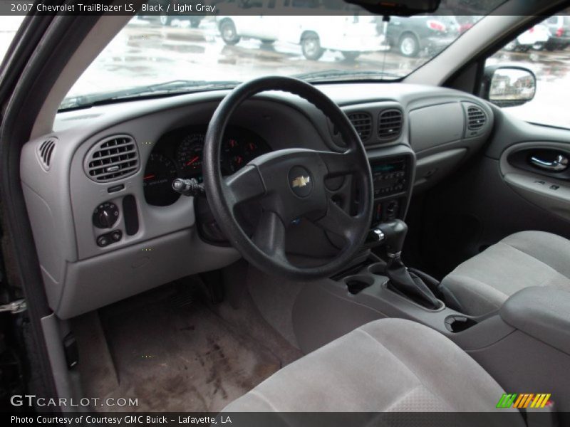 Black / Light Gray 2007 Chevrolet TrailBlazer LS