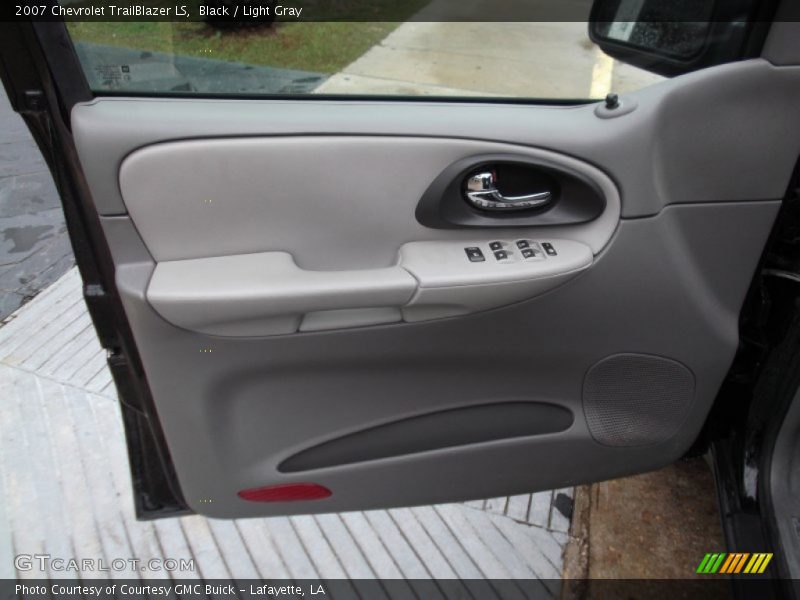 Black / Light Gray 2007 Chevrolet TrailBlazer LS