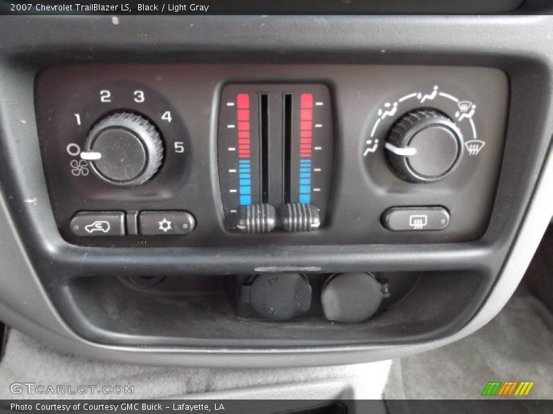Black / Light Gray 2007 Chevrolet TrailBlazer LS