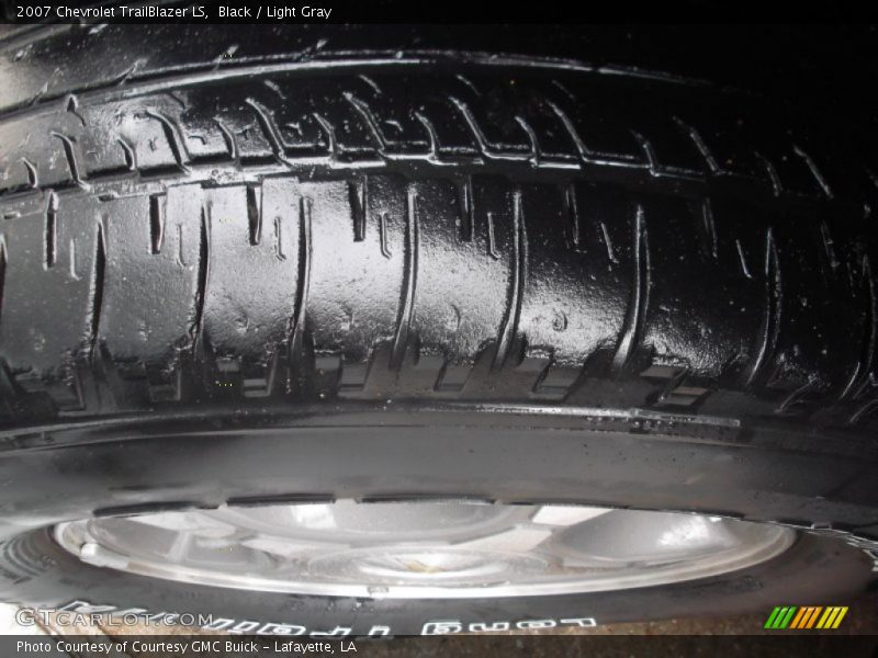 Black / Light Gray 2007 Chevrolet TrailBlazer LS