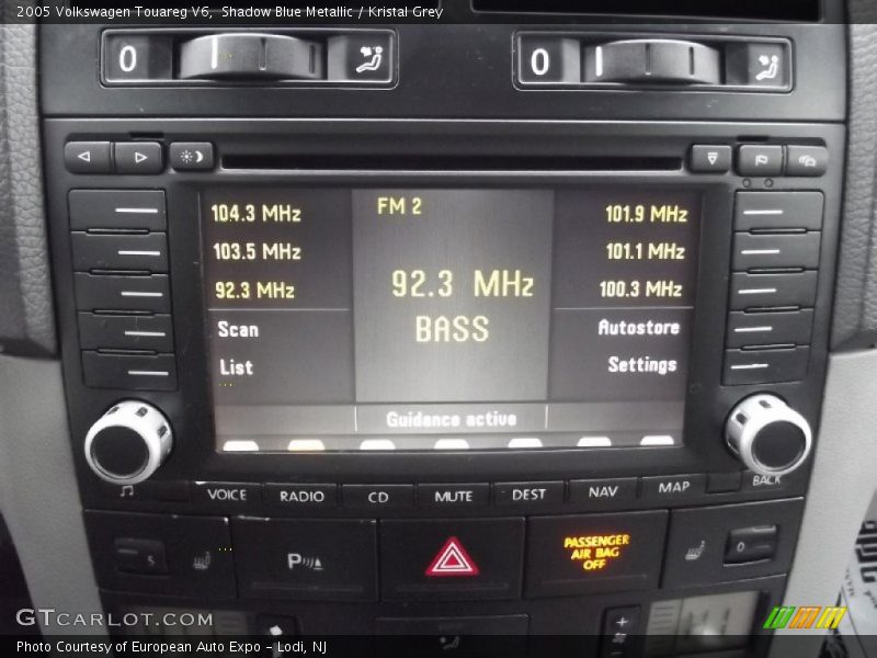 Shadow Blue Metallic / Kristal Grey 2005 Volkswagen Touareg V6