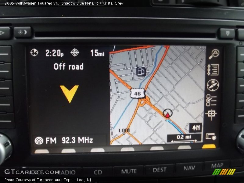 Shadow Blue Metallic / Kristal Grey 2005 Volkswagen Touareg V6