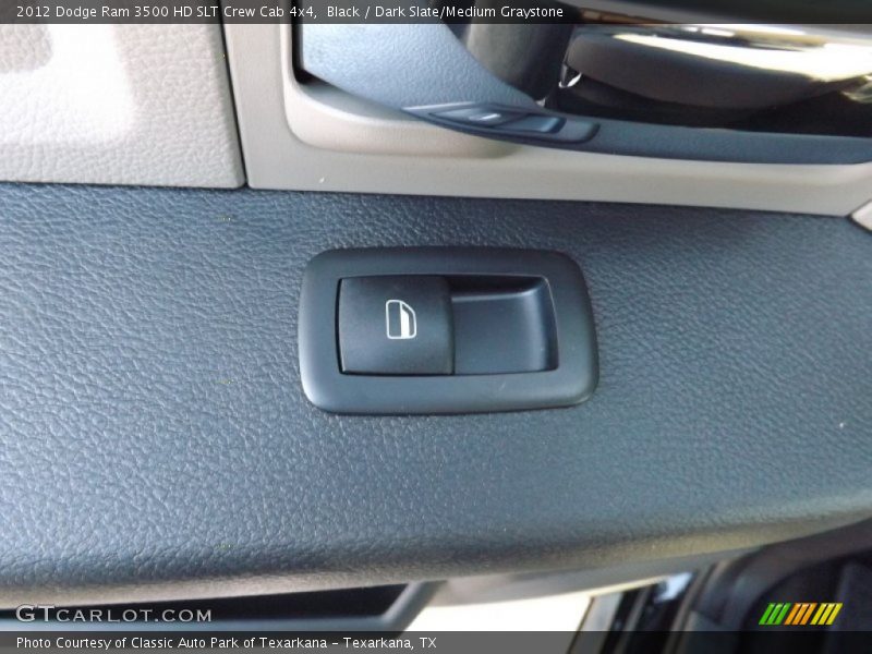 Black / Dark Slate/Medium Graystone 2012 Dodge Ram 3500 HD SLT Crew Cab 4x4