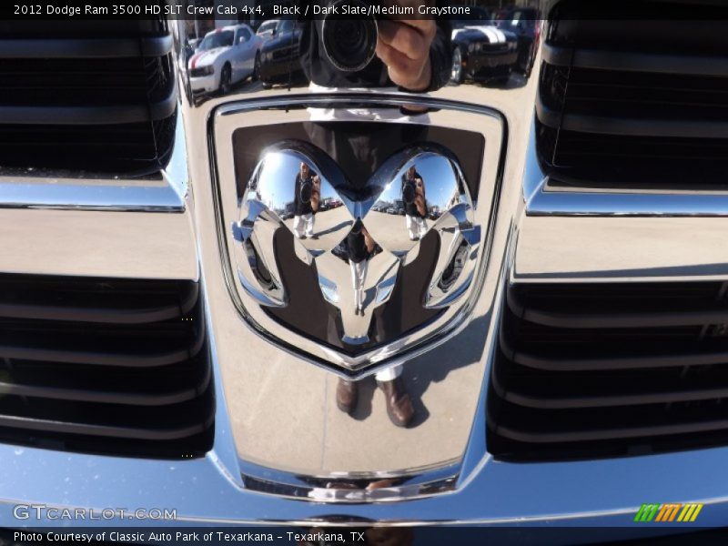 Black / Dark Slate/Medium Graystone 2012 Dodge Ram 3500 HD SLT Crew Cab 4x4