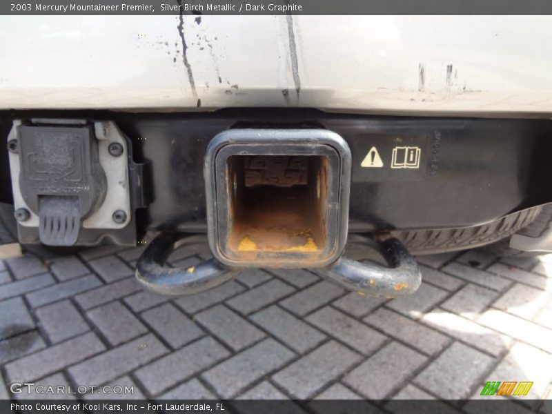 Silver Birch Metallic / Dark Graphite 2003 Mercury Mountaineer Premier