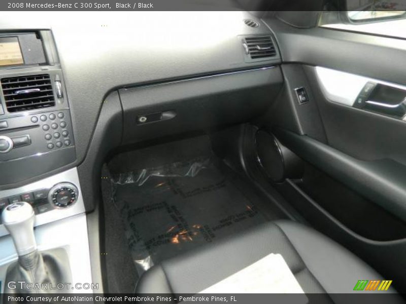 Black / Black 2008 Mercedes-Benz C 300 Sport