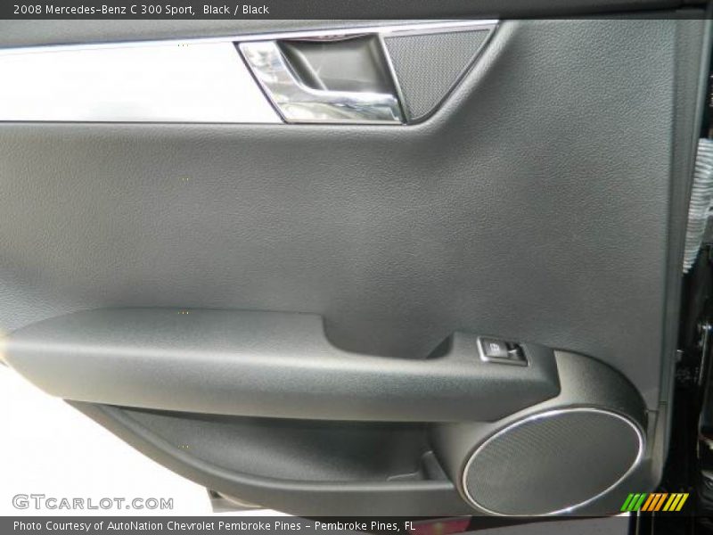 Black / Black 2008 Mercedes-Benz C 300 Sport