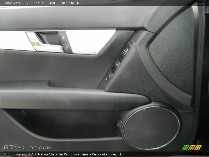 Black / Black 2008 Mercedes-Benz C 300 Sport