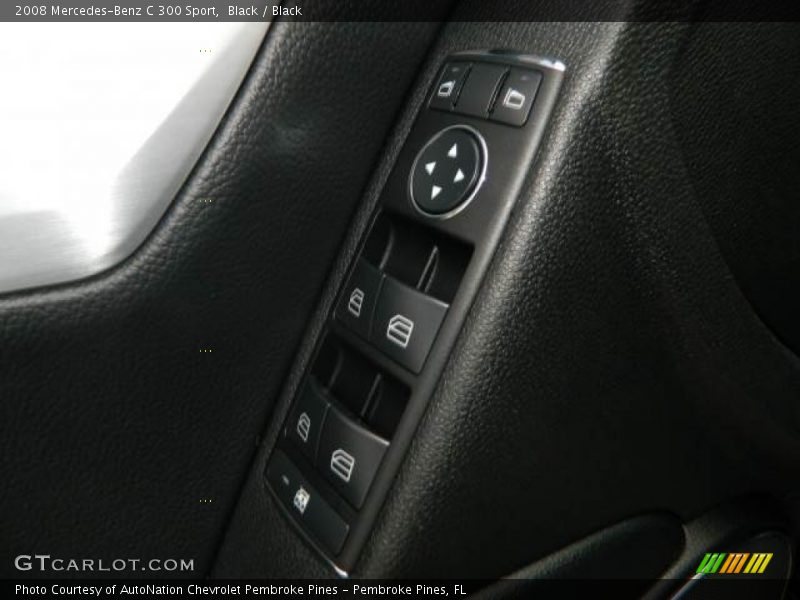 Black / Black 2008 Mercedes-Benz C 300 Sport