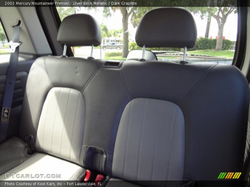 Rear Seat of 2003 Mountaineer Premier