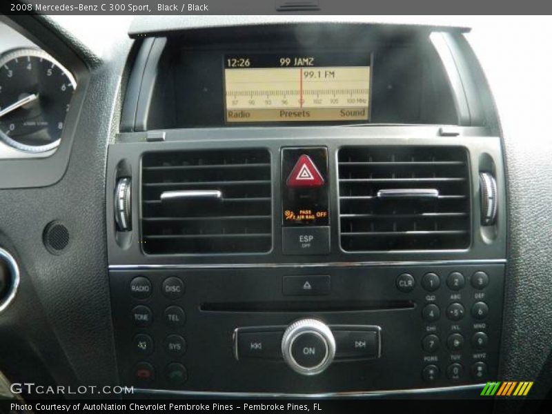 Black / Black 2008 Mercedes-Benz C 300 Sport