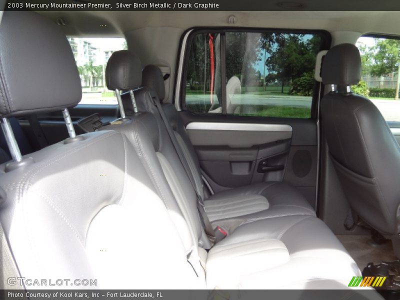 Silver Birch Metallic / Dark Graphite 2003 Mercury Mountaineer Premier