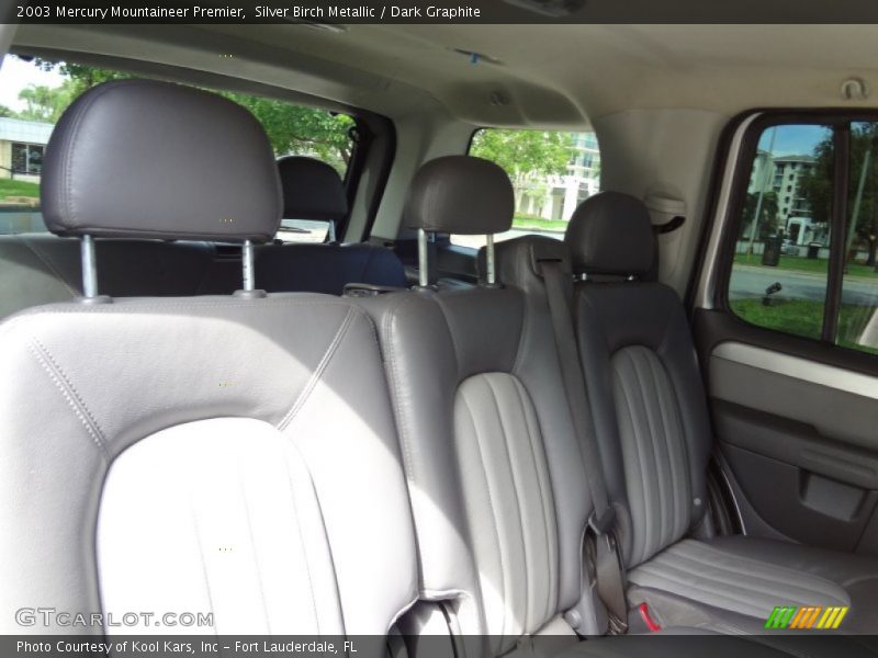 Silver Birch Metallic / Dark Graphite 2003 Mercury Mountaineer Premier