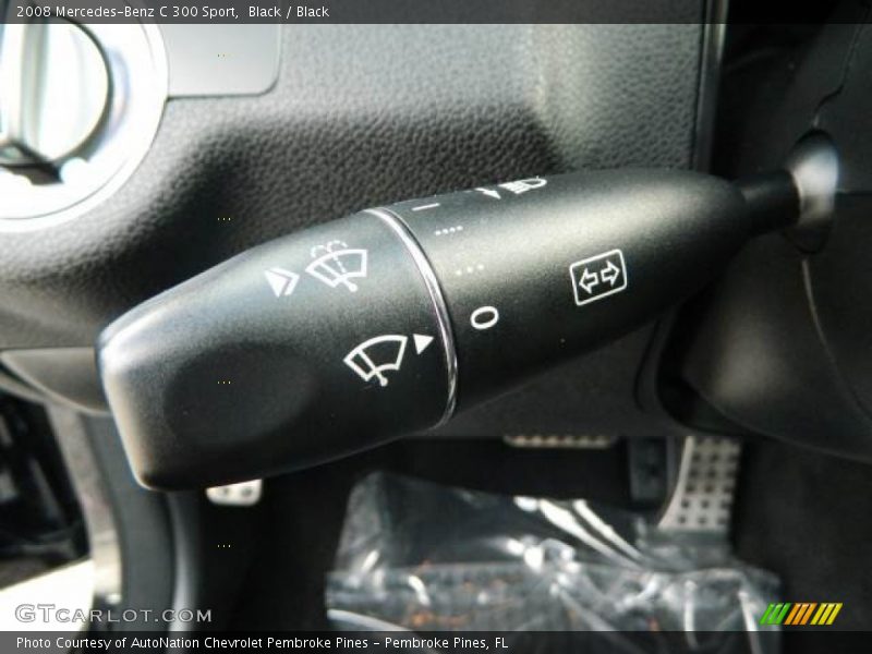 Black / Black 2008 Mercedes-Benz C 300 Sport
