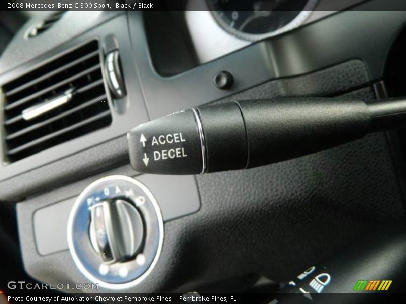 Black / Black 2008 Mercedes-Benz C 300 Sport