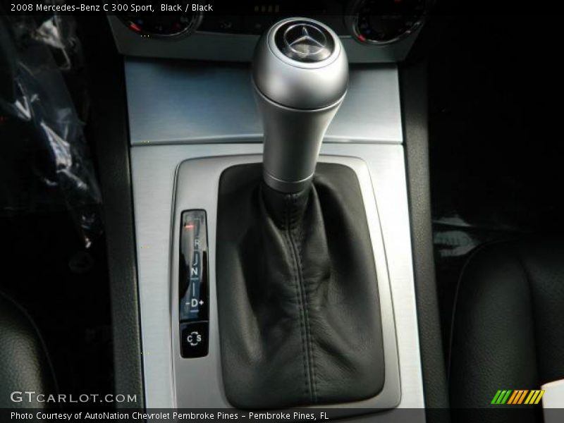 Black / Black 2008 Mercedes-Benz C 300 Sport