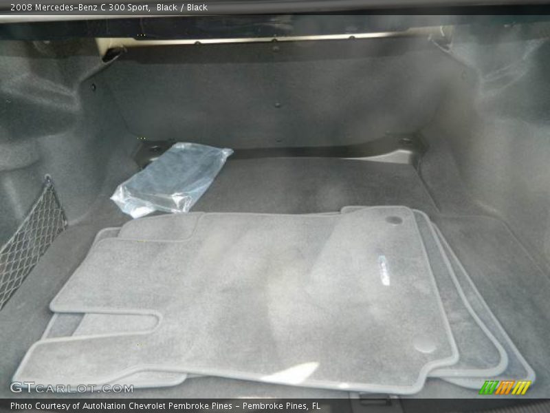 Black / Black 2008 Mercedes-Benz C 300 Sport