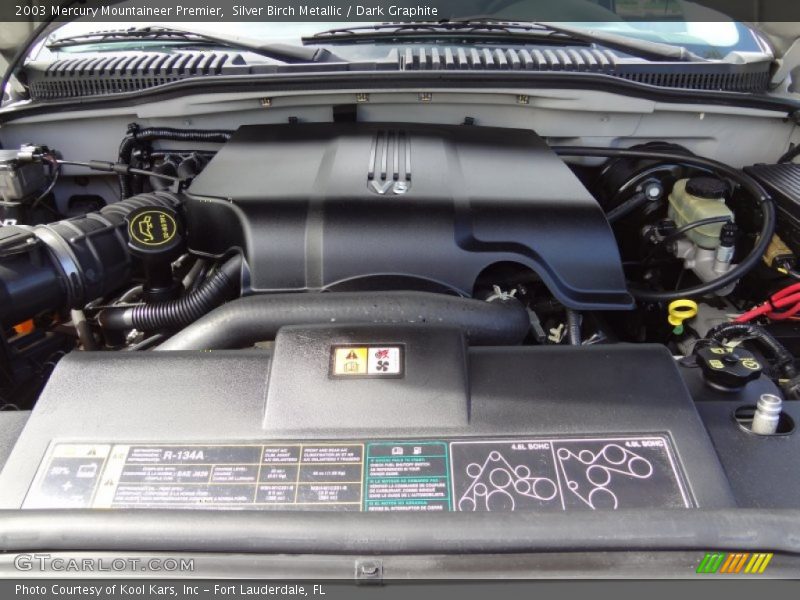  2003 Mountaineer Premier Engine - 4.6 Liter SOHC 16-Valve V8