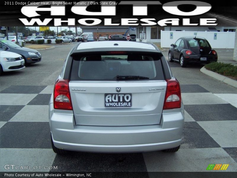 Bright Silver Metallic / Dark Slate Gray 2011 Dodge Caliber Heat