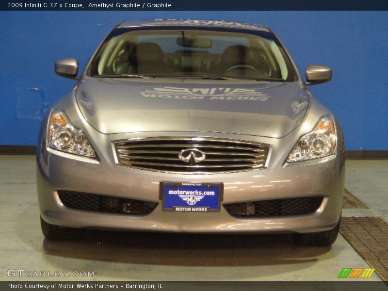 Amethyst Graphite / Graphite 2009 Infiniti G 37 x Coupe