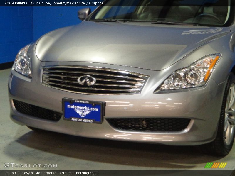 Amethyst Graphite / Graphite 2009 Infiniti G 37 x Coupe