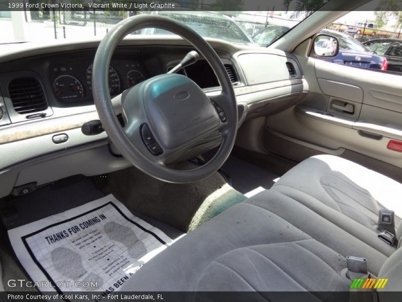 Light Graphite Interior - 1999 Crown Victoria  