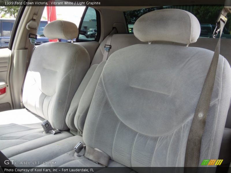 Vibrant White / Light Graphite 1999 Ford Crown Victoria