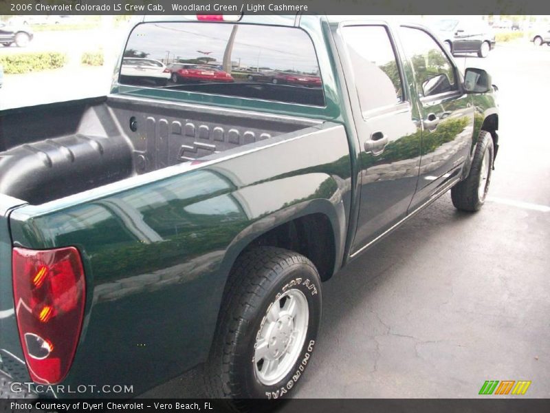 Woodland Green / Light Cashmere 2006 Chevrolet Colorado LS Crew Cab