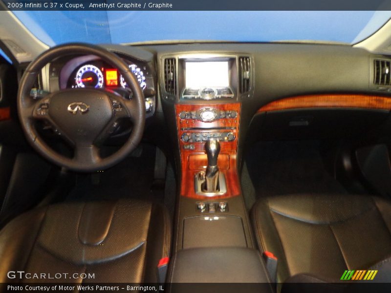 Amethyst Graphite / Graphite 2009 Infiniti G 37 x Coupe
